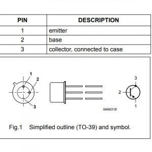 2N2905 Transistor PNP