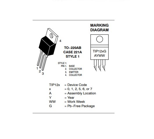 TIP122 Transistor NPN