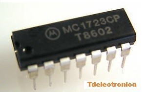 MC1723CP Regulador de Voltaje tipo DIP