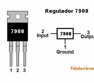 LM7908 Regulador de Voltaje Fijo