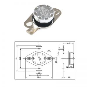 Sensor Bimetálico Térmico