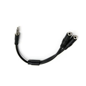 Adaptador en Y 3.5 mm Estéreo