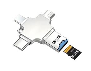 Lector de tarjeta 4 en 1 USB 3.0