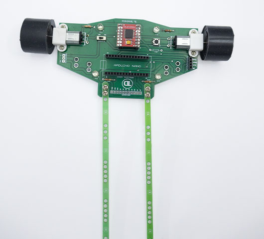 Carrito Seguidor de Línea Velocista Sin Turbina| TD Electrónica